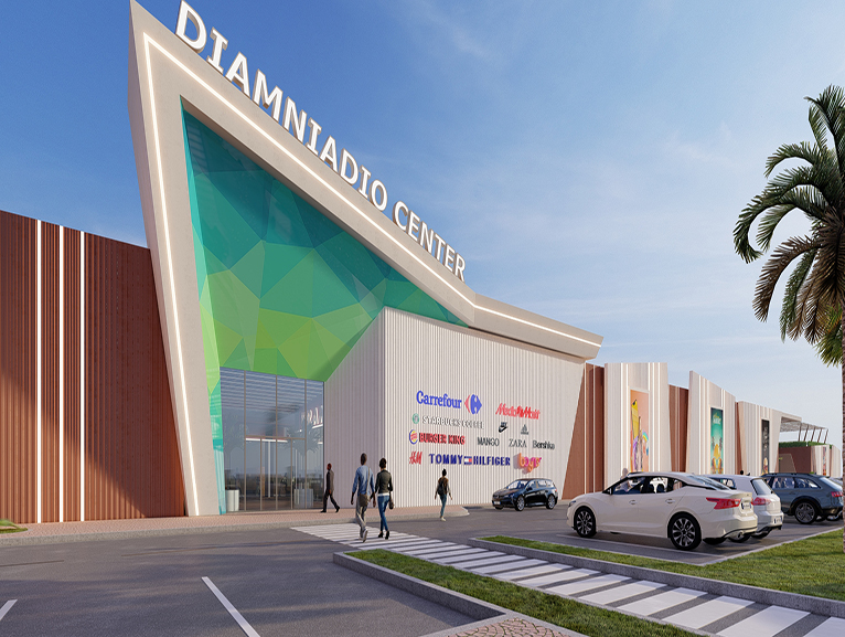 IGLO ARCHITECTS'TEN DAKARDA AVM TASARIMI: DIAMNIADIO MALL